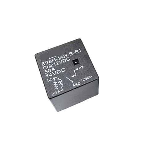 Relé 898H-1AH-S-R1 de 4 pines soluciona caídas de tensión en accesorios de 12V