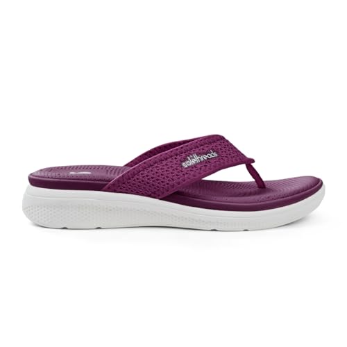 Image of SOLETHREADS GRACE V | Stylish | Comfy | Super soft | Ultra-Light | Phylon | Slippers | Flip Flops for Women