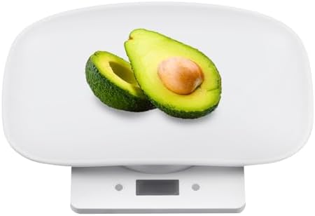 Weighing Scale Electronic Infant Pet Puppy Scales Digital Animal Scale LCD Display Kitchen Scale Multi-Function Mini Digital Food Weighing Scales with Comfortable Platform