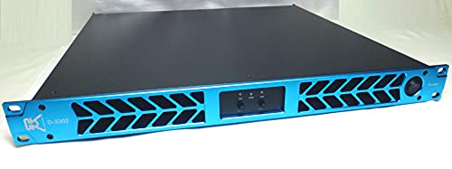 CVR D-3302 Series Professional Power Amplifier One Space 3300 Watts x2 at 8Ω BLU