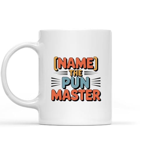 Classic Unity Mug with Name Together Team Loved Ones PUN MASTER custom name gift - THE PUN MASTER