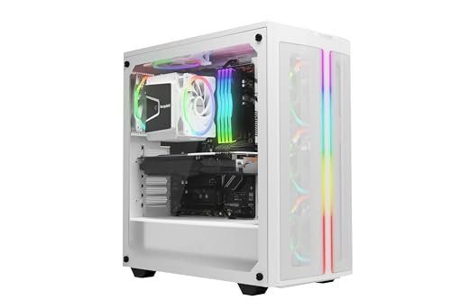 be quiet! Light Wings White 140mm PWM Triple Pack Premium ARGB Low Noise Cooling Fan | 4-Pin | BL102 3