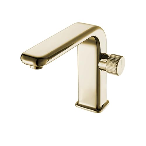 Robinet mélangeur en laiton de salle de bains eau chaude froide vasque design noir