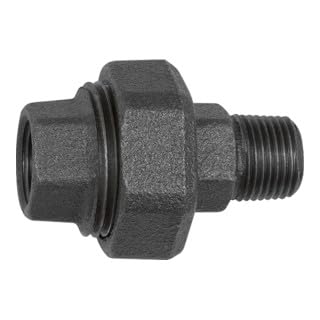 RIEGLER - Raccord 341, conique R 1/2, Rp 1/2, Temperg, Température de fonctionnement : -20 °C à 300 °C, ISO 7-1