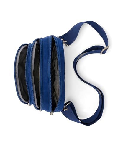 Image of biaggi Flexmates Convertible Anti-Theft Crossbody Bag for Women | Lightweight On-The-Go Travel Organizer, RFID Blocking