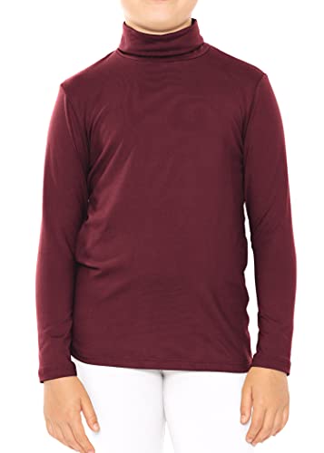 Image of STRETCH IS COMFORT Girl's Oh So Soft Long Sleeve Turtleneck | Youth Size 2-16