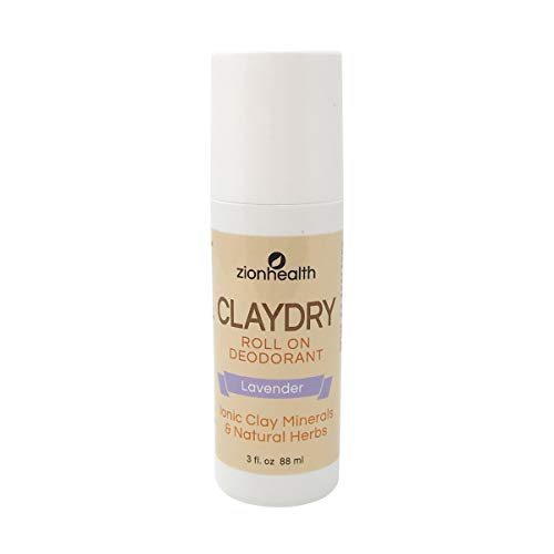 Clay Dry Roll On Lavender Zion Health 3 oz Roll On image 4