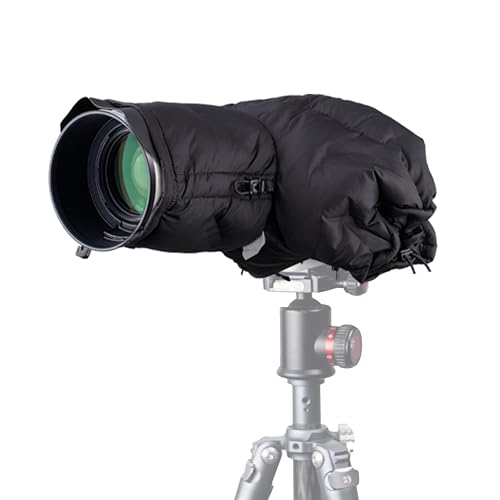 PGYTECH Housse Chauffante Anti Froid pour Appareil Photo Protection Hivernale Réglable Étanche À La Neige Et À L Eau Manchon Objectif