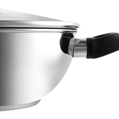 Vinod Deluxe Kadhai Wok Acero Inoxidable 22cm 2.4L miniatura 7