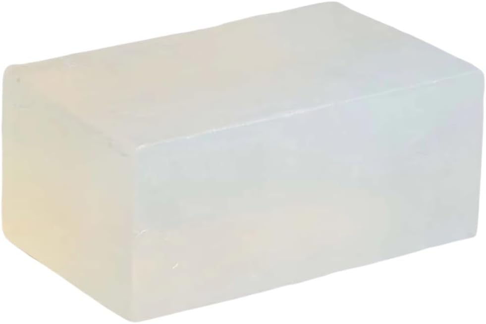 Transparent Soap Base Handmade DIY Soap Base 1000g White Glycerin Soap Base with Natural Ingredients for Skin-Refreshing