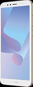 Huawei Y6 2018 Dual-SIM Smartphone 14,5 cm (5,7 Zoll) (3000mAh Akku, 16 GB interner Speicher, Android 8.0) Gold