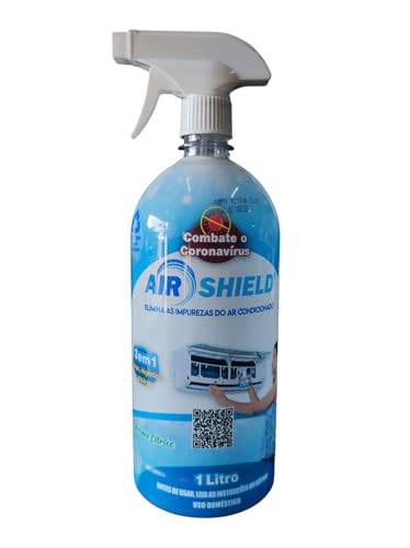 Air Shield Limpeza Higienização Bactéria Ar Condicionado 1lt