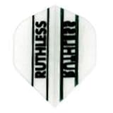 Pluma estándar Ruthless MS-DARTSHOP Dartshop Ruthless Standard - Pluma para dardos, transparente