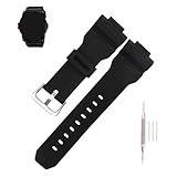 MMBAY 16mm 樹脂 GW7900 GW7900B 腕時計バンド 交換用 Casio G Shock 10330771 GW-7900 GW-7900B G-7900B G-7900B ストラップリストバンド 男女兼用 防水ブレスレット 腕時計アクセサリー, 16mm, 樹脂, 樹脂製。