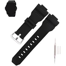 16mm Resin GW7900 GW7900B Watch Bands Compatible Fit for Casio G Shock 10330771 GW-7900 GW-7900B G-7900 G-7900B Replacement Strap Wirstband for Men and Women Waterproof Bracelet Watch accessories