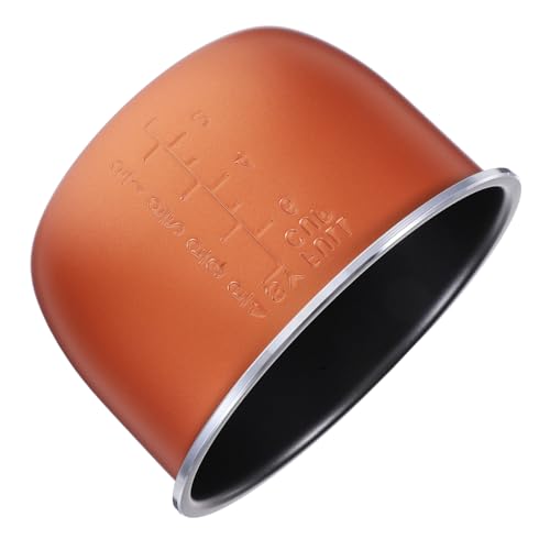 BIUDECO Olla Interior Antiadherente para Arrocera de Revestimiento de Aluminio Compatible con Varias Rápido Calentamiento para Cocina Familiar