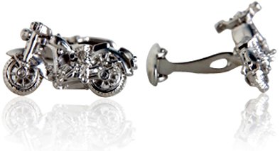 Cufflinks For MenDiecast Cufflinks Motorcycle Chopper Cuff Links
