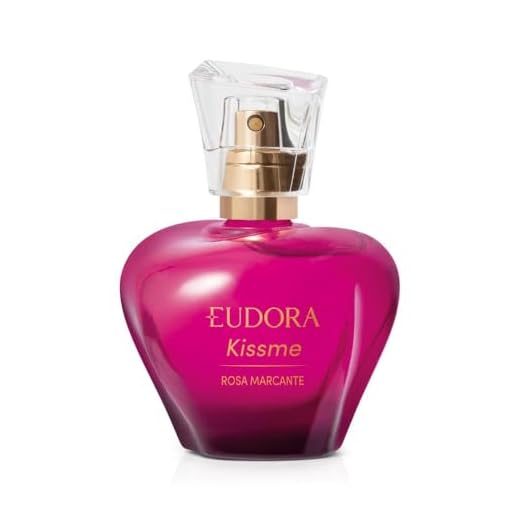 Eudora Kiss Me Rosa Marcante Colônia Desodorante 50ml