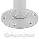 Abnehmbares Tischbein für Wohnwagen, Yachten und Camping – Teleskop Tischbeinständer aus Aluminiumlegierung, Höhe verstellbar von 445 mm bis 685 mm