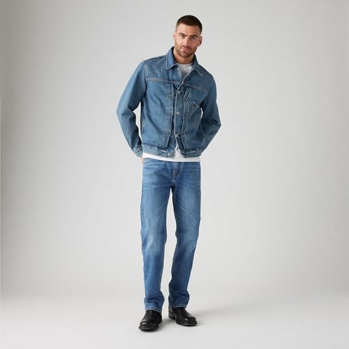 Levi's Herren 505 Regular Fit StraightJeans , Fremont Drop Shot, 36W / 30L – Ansicht 4
