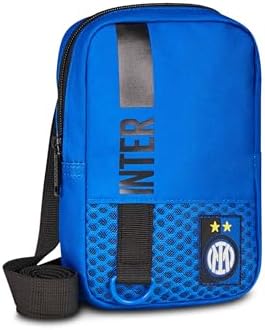 Seven Inter Shoulder Bag, Blue, Back Zip Pocket, Adjustable Shoulder Strap for Kids and Teens, Football, Travel and Leisure, Supporter Gift Idea image 3