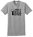 ThisWear Best Buckin' Dad Ever T-Shirt XL Sport Grey