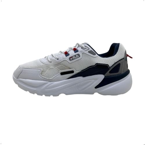 Tenis Fila Street Fit Masculino,Branco/Marinho/Vermelho,43