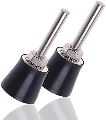 Yakamoz 2Pcs 1-Inch Sanding Pad Roll Lock Disc Holder Quick Change Roll Lock Sanding Discs Polishing Pads Holding Adapter Attachment for Drill Air Die Grinder Sander Grinding Rotary Tool - 1/4" Shank