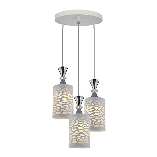 Machine Pendentif plafonnier, Style Nordique de Fer Suspendu, Abat-Jour en métal, Lustre de Montage encastré, luminaire d'éclairage for la décoration de café Restaurant, Hauteur réglable