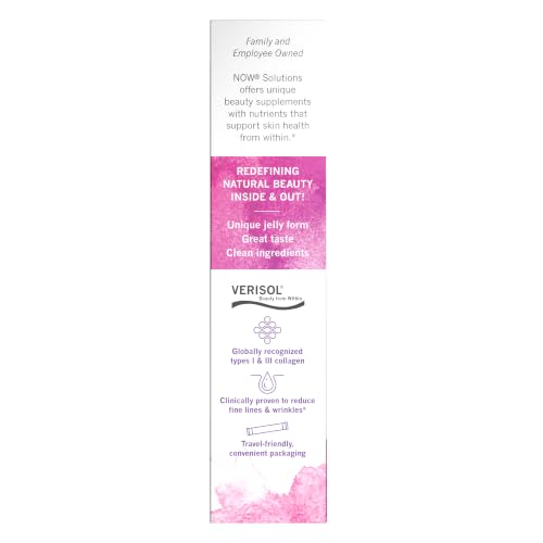 Now Foods Collagen Jelly Beauty Complex, Sweet Plum Flavor, 10 Sticks - image 3