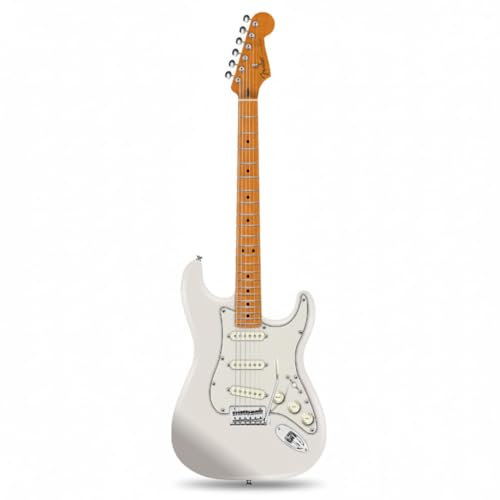 Fender Limited Edition Player II �X�g���g�L���X�^�[ ���[�X�g���[�v���w�ƃJ�X�^���V���b�v Fat '50s Pickups (�I�����s�b�N�z���C�g)