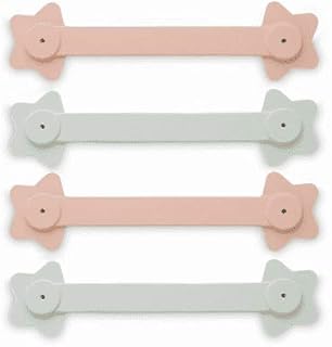 Tuc Tuc 1205173301 Lot de 4 rubans aimantés en mousseline Rose