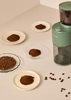 CREATE/COFFEE GRINDER STUDIO PRO/Kaffeemühle mit Behälter Salbeigrün/Fassungsvermögen bis zu 150g, 38 Mahlstufen, Sicherheitssystem, 200W – Ansicht 4