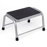 Valeo Step Stool,Step Stools for Adults with Non-Slip Rubber Feet, 600 Lbs Capacity, Metal Step Stool for Kitchen, Bathroom, RV, Camping, Office, Bed Steps for High Beds