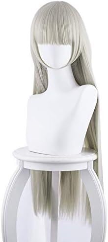 Uearlid Kakegurui - Pelucas compulsivas de Momobami Ririka, pelucas de cosplay, peluca sintética resistente al calor + peluca coser
