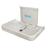 Modundry Fold Down Baby Changing Station Horizontal Baby Change Table with Safety Straps for Commercial Restrooms (2…
