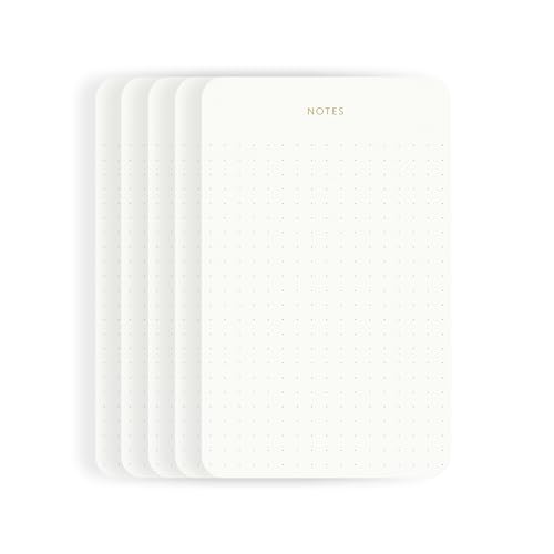 Bloc-notes pointillés de bureau minimaliste Pinesman