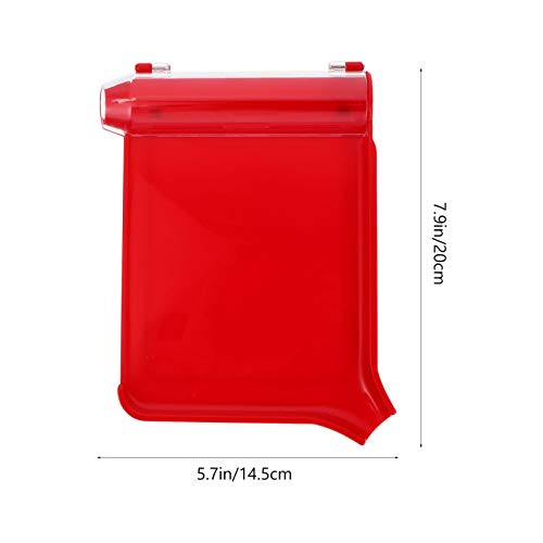 VILLCASE 1 Conjunto de Tabuleiro de Contagem de Comprimidos para a Esquerda Com Contra- Tabuleiro pa