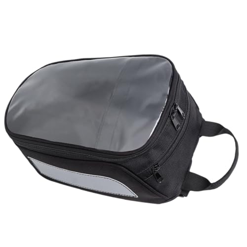 VINTORKY Magnetic Motorcycle Storage Bag Carrier Organizer with Multiple Compartments Versatile Tank Bag for Long Rides for Motorbike Use