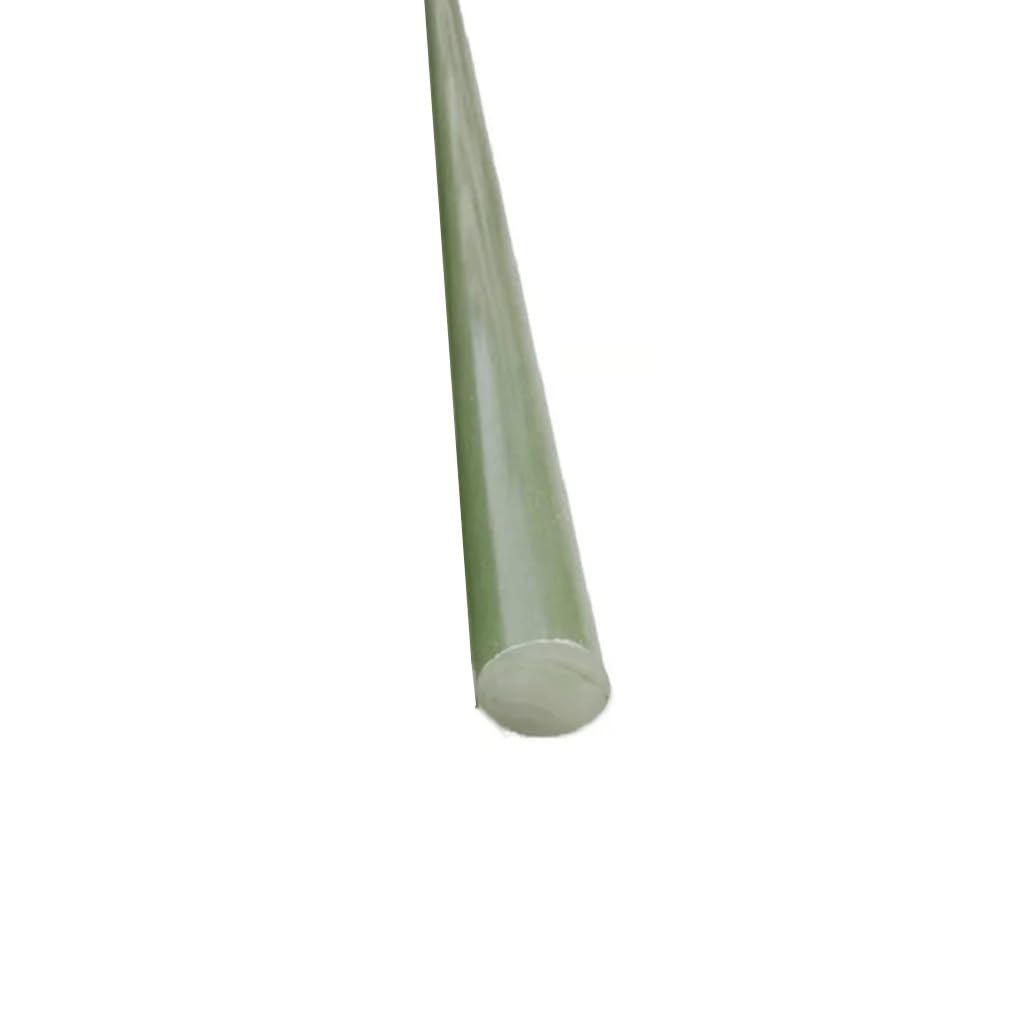 Varilla Aislante Fr4 G10 Longitud 50Cm Varilla de Epoxi Tablero de Fibra de Vidrio Verde Claro Varilla de Fibra de Vidrio/Diameter 25Mm