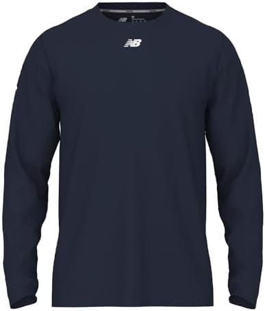 New Balance Activate Long Sleeve Tech T Shirt Men's (TMMT771TNV) (Team Navy) image 2