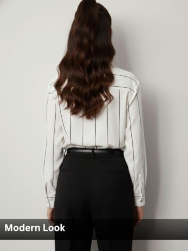 Image of Leriya Fashion Shirt for Women | Shirt for Woman | Korean Style Full Sleeve Oversized Button Down Shirt's | Tops for Women | Plus Size Workwear Top for Office & Casual Wear