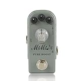 MIMIDI Pure Boost Guitar Effect, Super Mini Clear Boost Guitar Effect Pedal (304 Pure Boost)