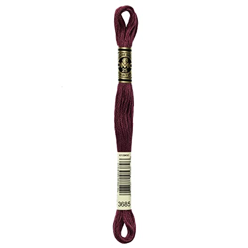 Image of DMC 6-Strand Embroidery Cotton Floss, Dark Mauve