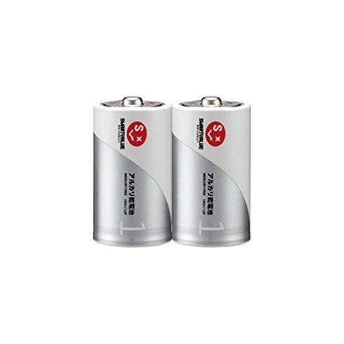 Amazon | アルカリ乾電池 単1×100本 N121J-2P-50 | スマートバリュー