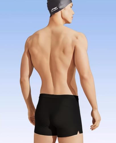 Men's Swim Shorts with Zippered Pockets,Men's Swim Trunks with high Elasticity3