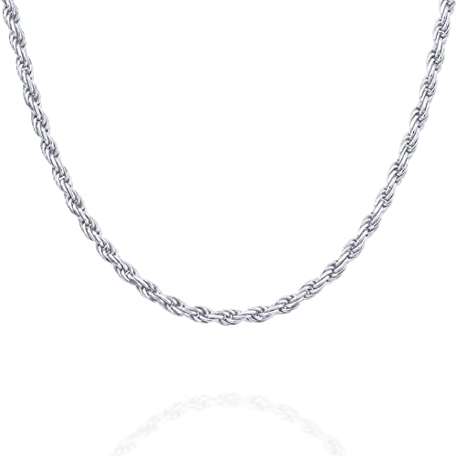 List of Ten Best White Gold Chain Top Picks 2023 Reviews