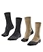 Produktbild FALKE Damen Wandersocken TK2 Explore 2-Pack, Wolle, 2 Paar, Mehrfarbig (Sortiment 30), 37-38
