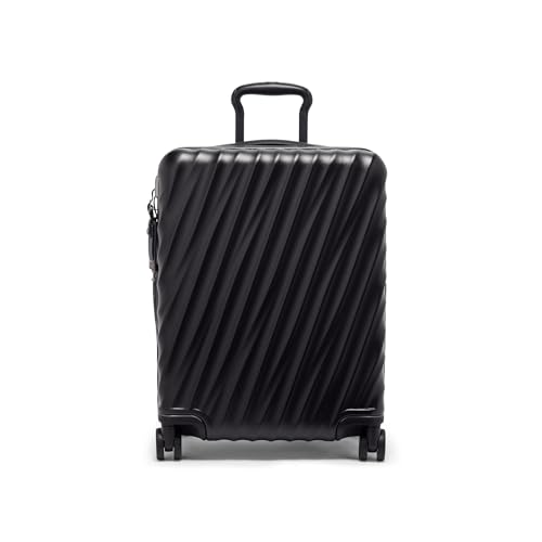 TUMI 19 Degree Large Expandable Carry-On, 21.8' X 15.8' X 9.0', Matte Black