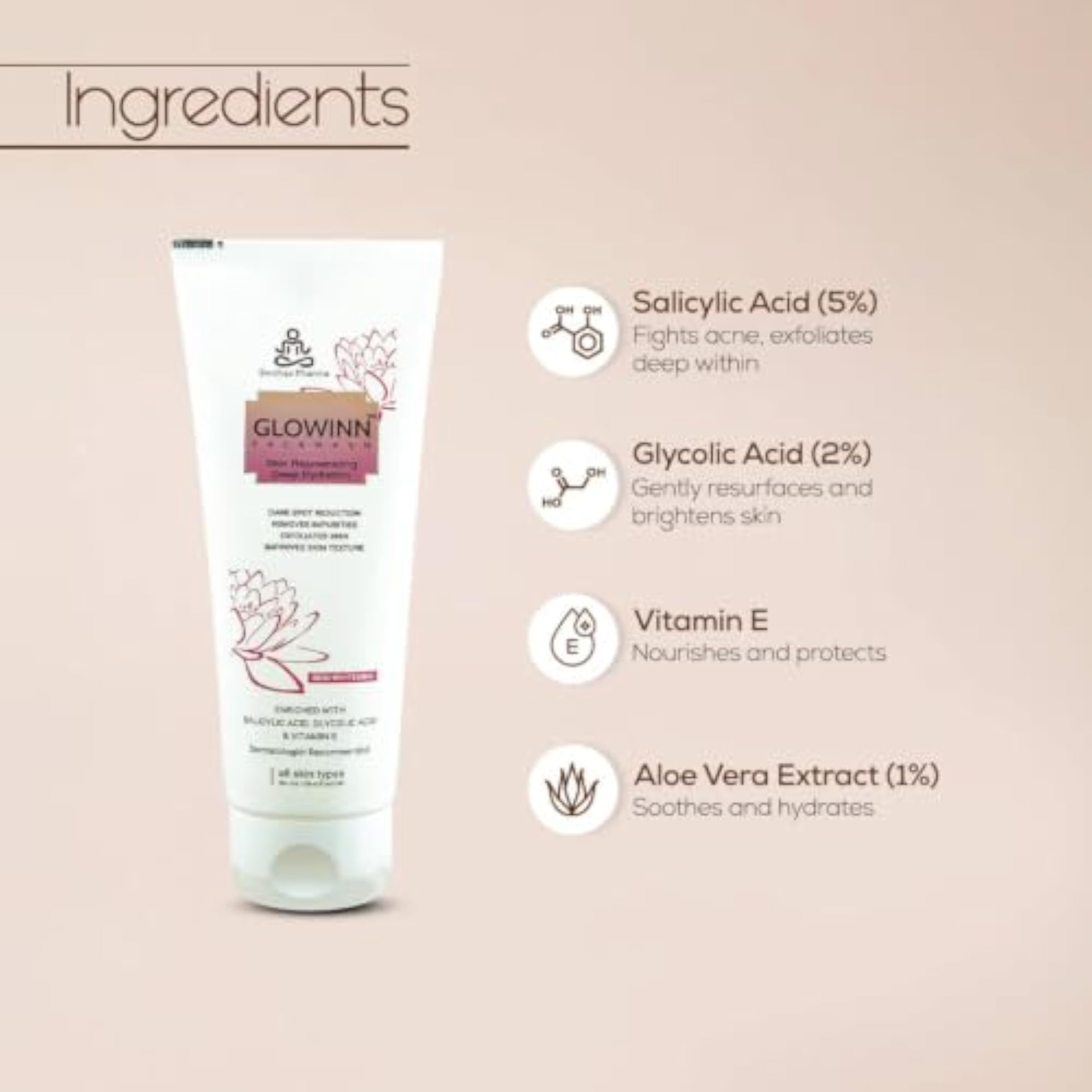 Glowinn Skin Rejuvenating Face Wash